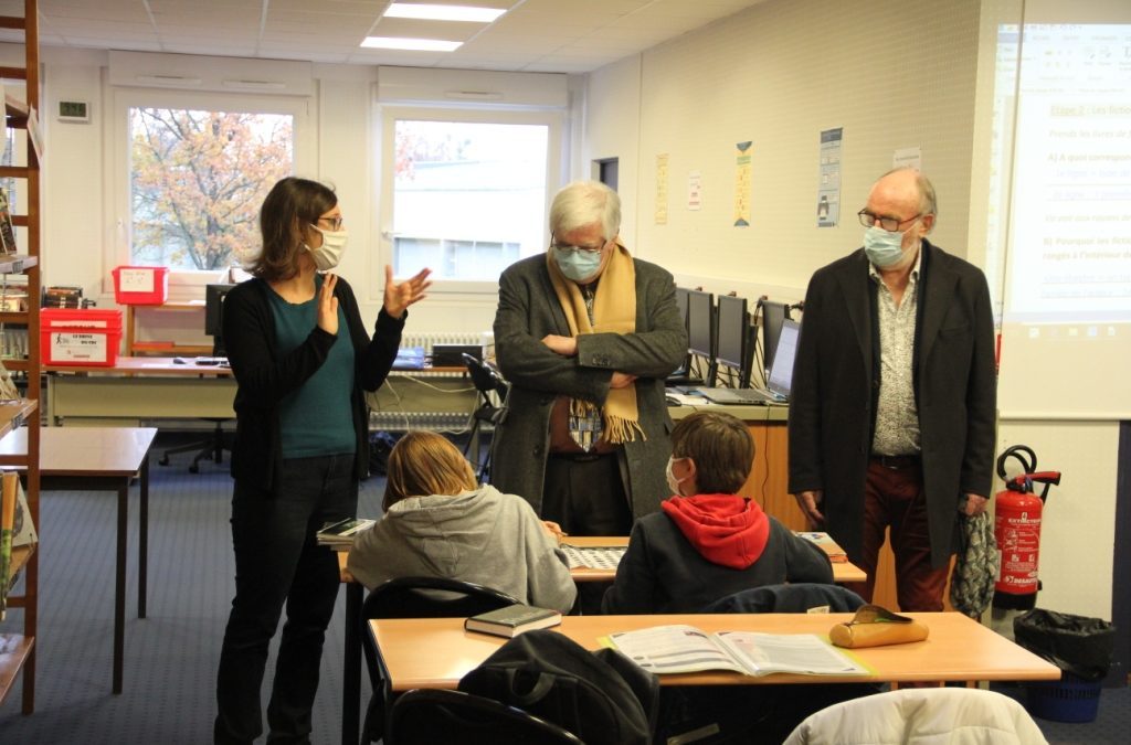 Visite de M. Marois, Recteur de l’académie de Nantes