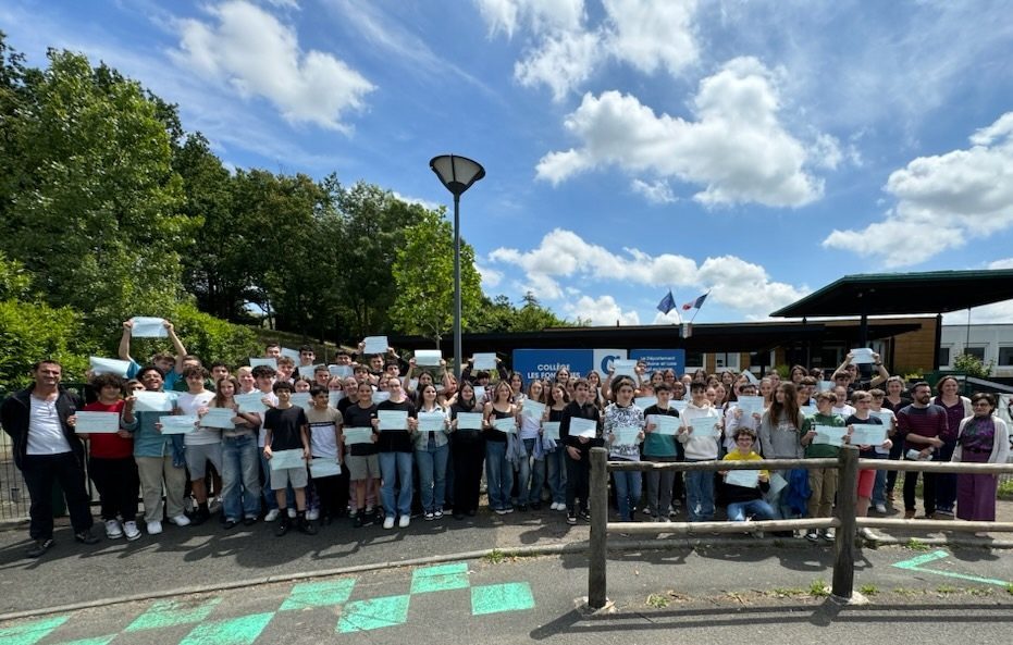 Les 3èmes ont passé leur  PSC1